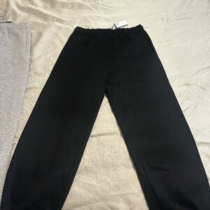 JLUXLABEL Black Joggers